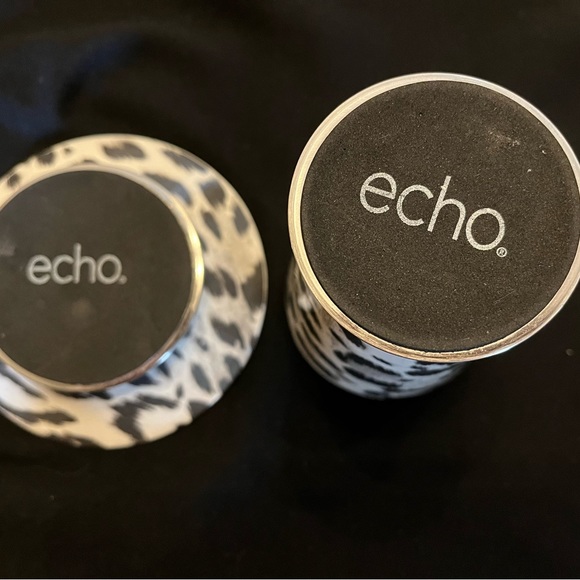 Echo Design Shower, Black/Gray/White Curtain Set - Picture 5 of 7